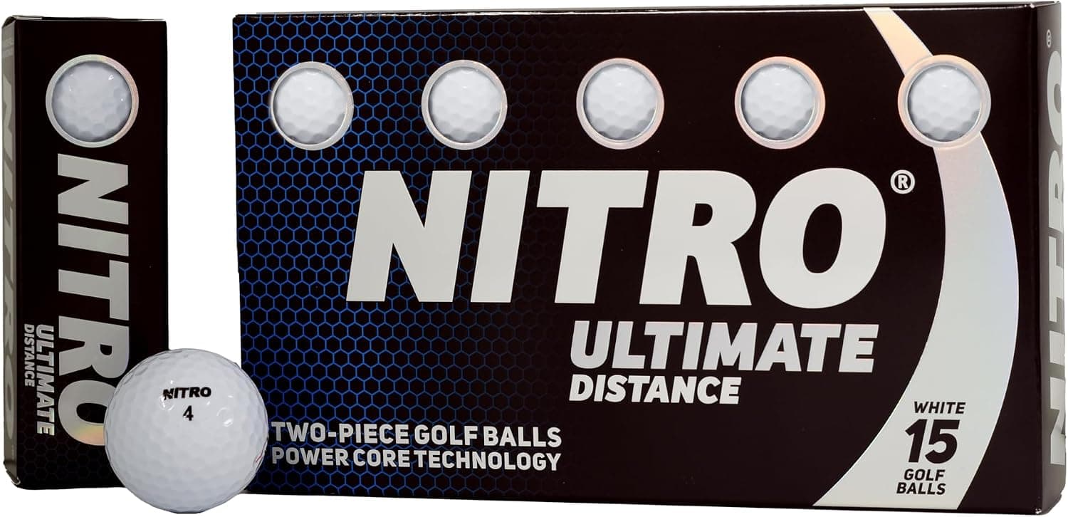 Nitro High-Durability Golf Balls 15Pk