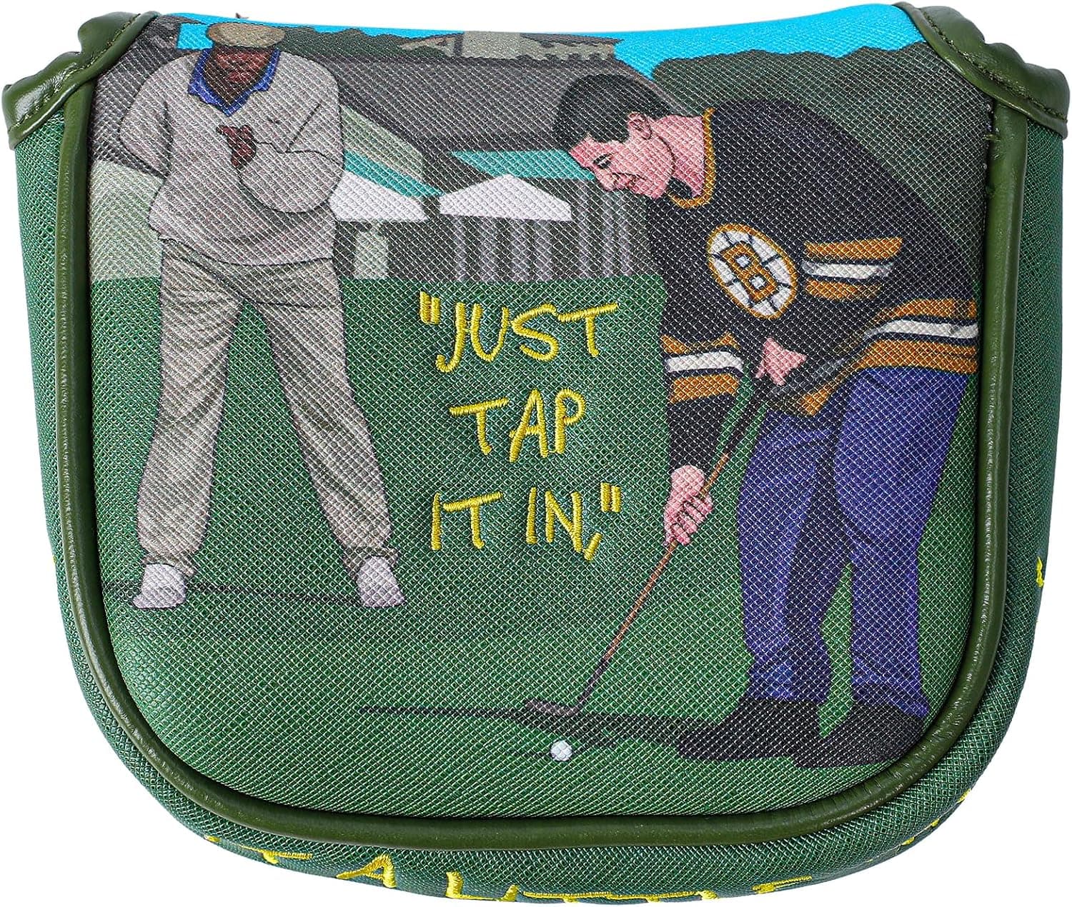 Just Tap It In Golf Club Headcover